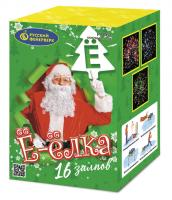 Ё-Ёлка Батарея салютов купить в Октябрьске | oktyabrsk.salutsklad.ru
