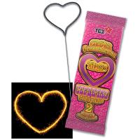 Сердечко Бенгальские огни фигурные купить в Октябрьске | oktyabrsk.salutsklad.ru