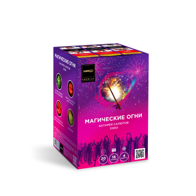 Магические огни Батарея салютов купить в Октябрьске | oktyabrsk.salutsklad.ru