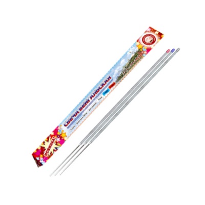 Триколор 300 мм. Бенгальские огни цветные купить в Октябрьске | oktyabrsk.salutsklad.ru