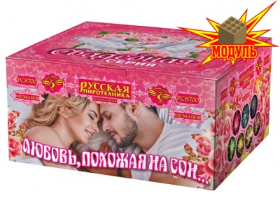 Любовь похожая на сон… Фейерверк купить в Октябрьске | oktyabrsk.salutsklad.ru