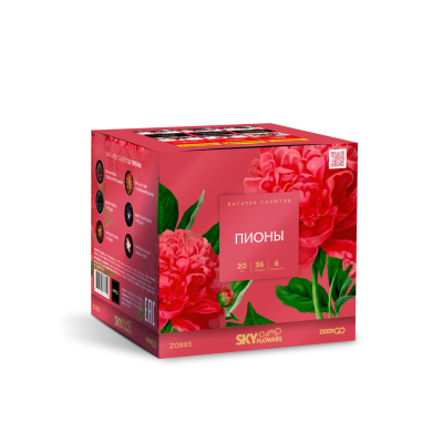 Пионы Салют купить в Октябрьске | oktyabrsk.salutsklad.ru