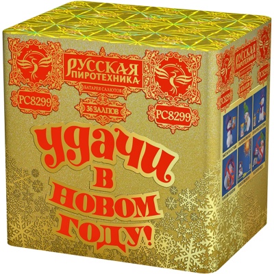 УДАЧИ в Новом году! Салют купить в Октябрьске | oktyabrsk.salutsklad.ru
