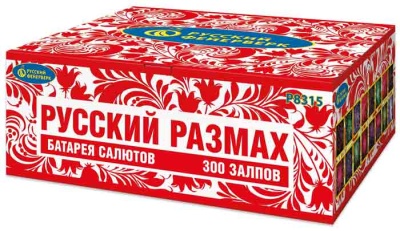 Русский размах Комбинированный Фейерверк купить в Октябрьске | oktyabrsk.salutsklad.ru